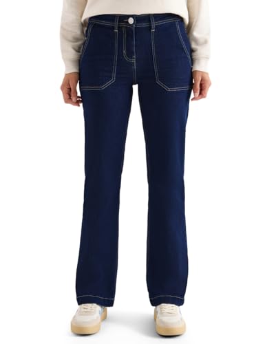 CECIL Damen 3817326 Bootcut Jeans, Rinsed wash, 36W x 32L von Cecil