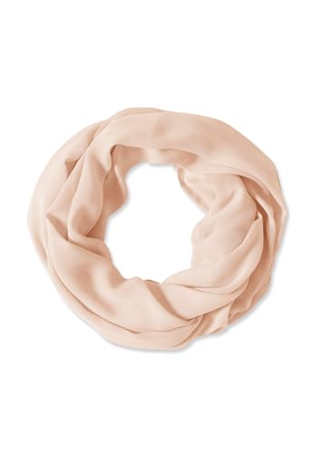 CECIL Damen 5706348 Loop Schal in Unifarbe, Oat Milk beige, Regular von Cecil
