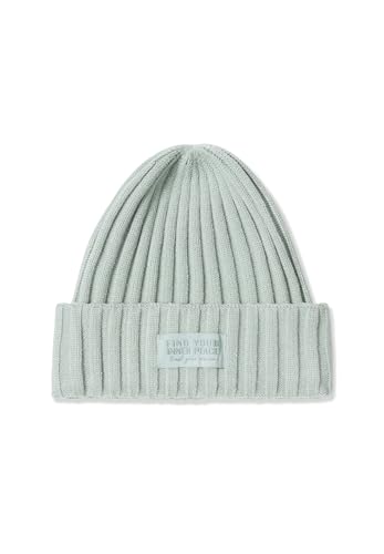 CECIL Damen 5706402 Strickmütze in Unifarbe, Smoke salvia, Regular CECIL Damen 5706402 Strickmütze in Unifarbe, Smoke salvia, Regular von Cecil
