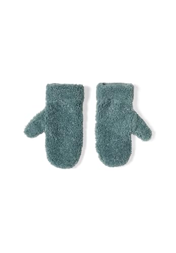 CECIL Damen 5706475 Teddy Fäustlinge, Ice Hill Green, Regular von Cecil