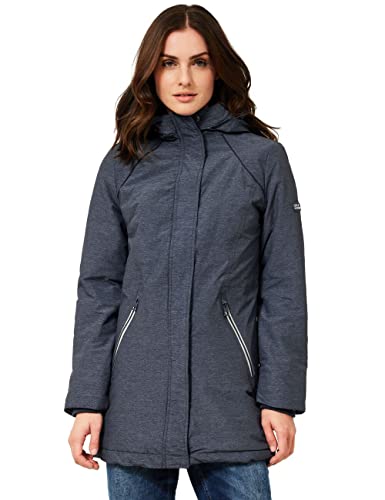 CECIL Damen B100727 Wintermantel, deep Blue, L von Cecil