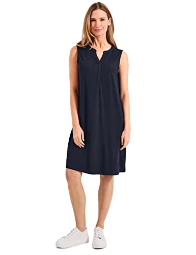 CECIL Damen B143549 Sommerkleid, deep Blue, S von Cecil