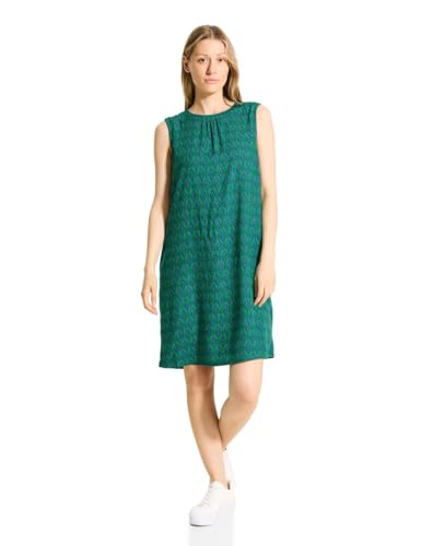 CECIL Damen B143949 Print Sommer-Kleid, Fresh Apple Green, L von Cecil