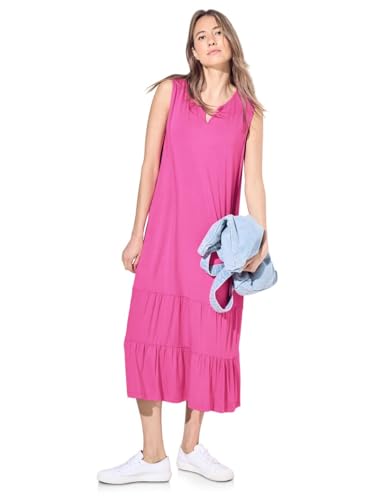 CECIL Damen B144024 Sommerkleid, Bloomy pink, XS von Cecil