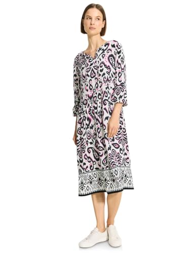 CECIL Damen B144025 Tunika Kleid mit Print, Vanilla White, XX-Large von Cecil