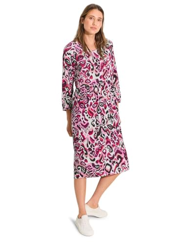 CECIL Damen B144027 Tunika Kleid mit Print, Bloomy pink, L von Cecil