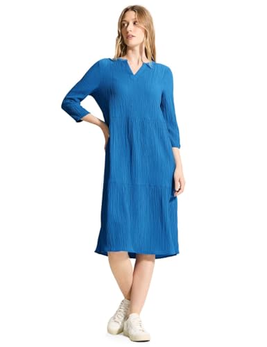 CECIL Damen B144064 Struktur Tunika Kleid, Azure Blue, M von Cecil