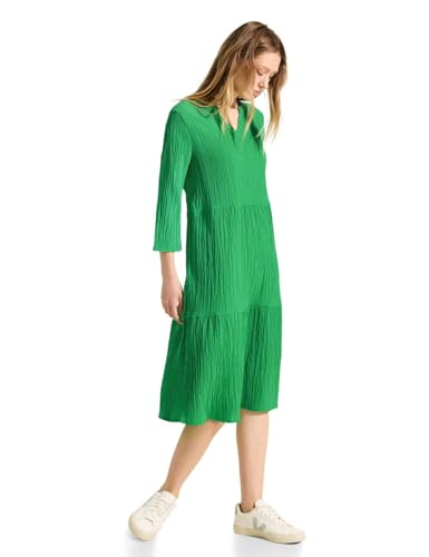 CECIL Damen B144064 Struktur Tunika Kleid, Fresh Apple Green, XS von Cecil
