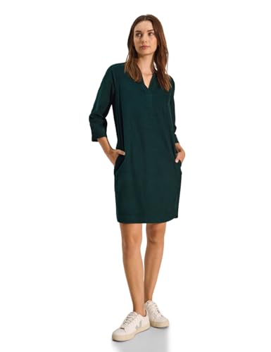 CECIL Damen B144160 Leichtes Cord-Kleid, fir Green, X-Large von Cecil