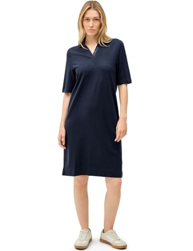 CECIL Damen B144554 Piquée Polo-Kleid, Urban Navy Blue, XL CECIL Damen B144554 Piquée Polo-Kleid, Urban Navy Blue, XL von Cecil