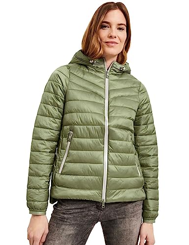 CECIL Damen B201792 Übergangsjacke, Leaf Green, XXL von Cecil