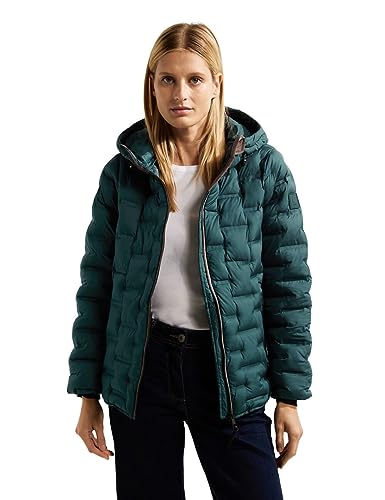 CECIL Damen B201841 Steppjacke, Night Forest Green, L von Cecil