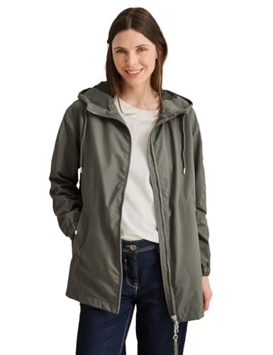 CECIL Damen B202082 Jacke mit Kapuze, Earthy Khaki, XL CECIL Damen B202082 Jacke mit Kapuze, Earthy Khaki, XL von Cecil