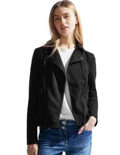 CECIL Damen B212044 Jacke, Schwarz, M von Cecil