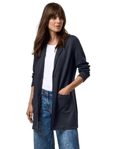 CECIL Damen B212234 Langer Blazer, universal Blue, XS CECIL Damen B212234 Langer Blazer, universal Blue, XS von Cecil