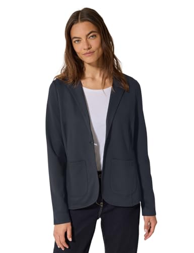 CECIL Damen B212235 Basic Strukturblazer, universal Blue, XS CECIL Damen B212235 Basic Strukturblazer, universal Blue, XS von Cecil