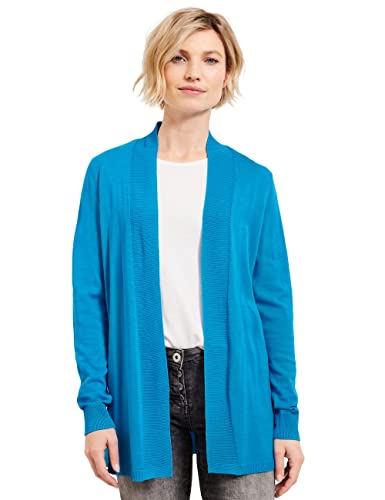 CECIL Damen B253573 Cardigan, Club Blue, L von Cecil