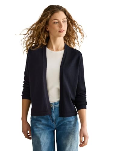 CECIL Damen B253938 Offener Cardigan, Universal Blue, XL EU von Cecil
