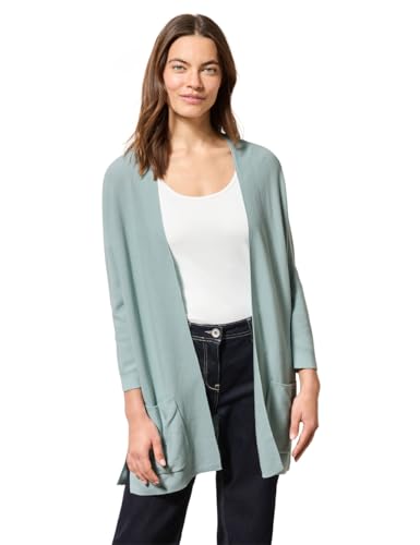 CECIL Damen B253948 Offener Feinstrick Cardigan, cool salvia Green, Medium CECIL Damen B253948 Offener Feinstrick Cardigan, cool salvia Green, Medium von Cecil