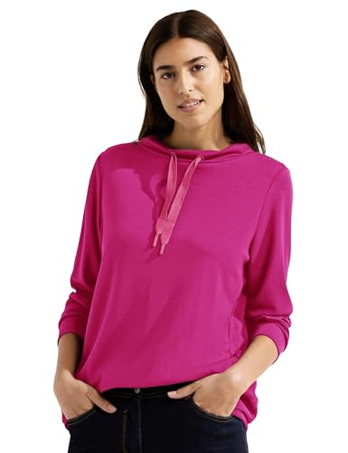 CECIL Damen B302421 Sweatshirt, cool pink,L von Cecil