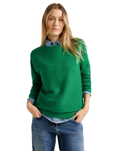 CECIL Damen B302446 Strickpullover, Grün, XL von Cecil