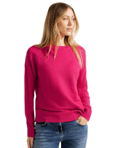 CECIL Damen B302446 Strickpullover, Rosa, XL von Cecil