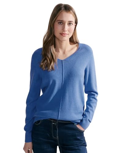 Cecil Damen Water Blue Melange XL von Cecil