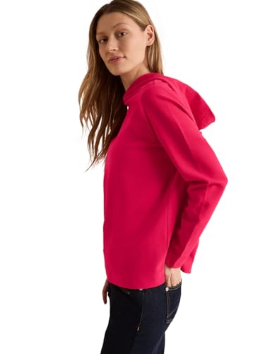 CECIL Damen B303146 Twill Sweathoodie, Granita Red, L EU von Cecil