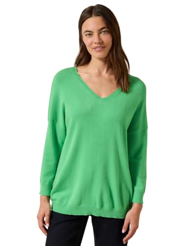 CECIL Damen B303212 Kuscheliger Pullover, iced neon Green, L von Cecil