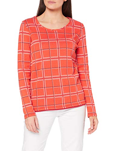 CECIL Damen B315394 T-Shirt, Funky orange, Large von Cecil