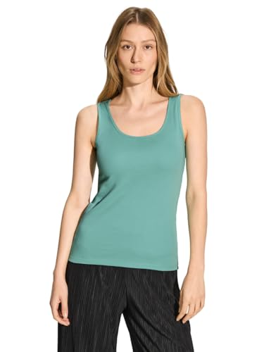 CECIL Damen B317513 Basic Top in Unifarbe, Adriatic Green, XS CECIL Damen B317513 Basic Top in Unifarbe, Adriatic Green, XS von Cecil