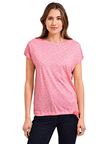 CECIL Damen B319602 Kurzarmshirt, Soft Pink Dark, XS von Cecil