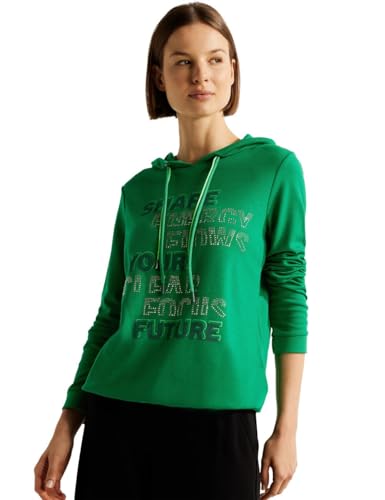 CECIL Damen B320673 Kapuzenshirt Hoodie, Easy Green, XXL von Cecil