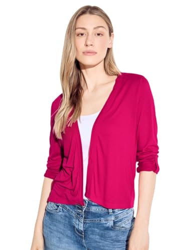 CECIL Damen B321321 Bolero Strickjacke, pink Sorbet, M von Cecil