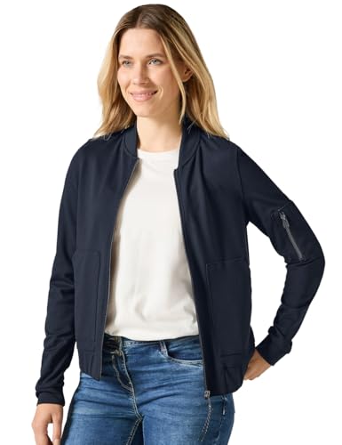 CECIL Damen B322089 Blouson-Jacke, Deep Petrol, S EU von Cecil