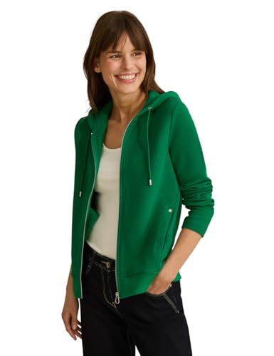 CECIL Damen B322939 Kapuzenjacke, Garden Green, 48 von Cecil