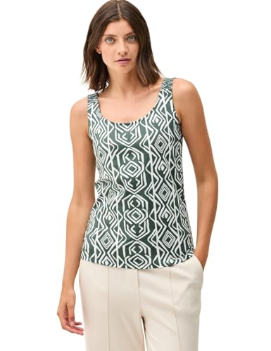 CECIL Damen B323073 Top mit Smok-Details, Balmy Khaki, XL CECIL Damen B323073 Top mit Smok-Details, Balmy Khaki, XL von Cecil