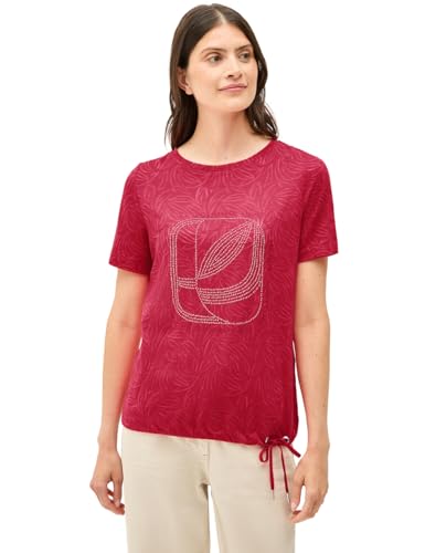 CECIL Damen B323517 T-Shirt mit Schmucksteinen, Glazed Apple Red, M CECIL Damen B323517 T-Shirt mit Schmucksteinen, Glazed Apple Red, M von Cecil