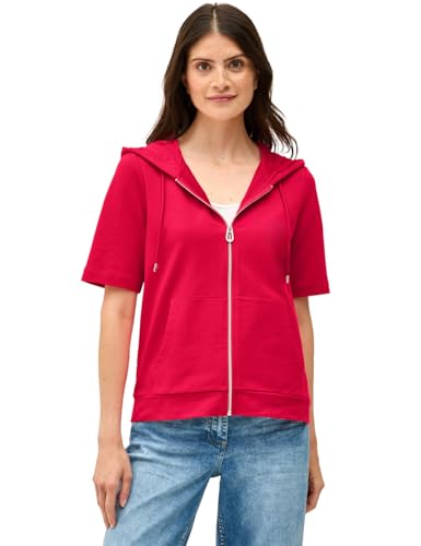 CECIL Damen B323553 Kapuzenjacke, Glazed Apple Red, S CECIL Damen B323553 Kapuzenjacke, Glazed Apple Red, S von Cecil