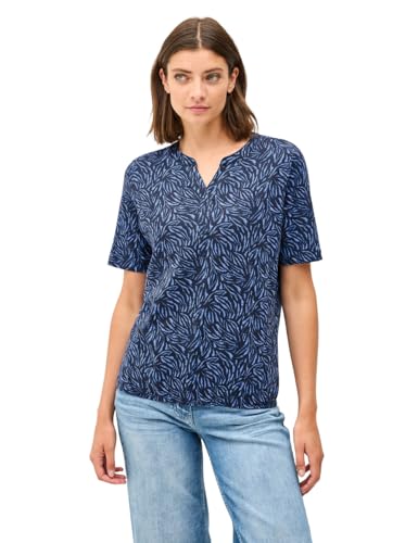 CECIL Damen B323588 Shirt im Tunika-Look, Urban Navy Blue, XS CECIL Damen B323588 Shirt im Tunika-Look, Urban Navy Blue, XS von Cecil