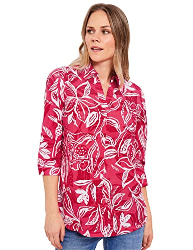 CECIL Damen B343754 Leinenbluse, Strawberry red, L CECIL Damen B343754 Leinenbluse, Strawberry red, L von Cecil