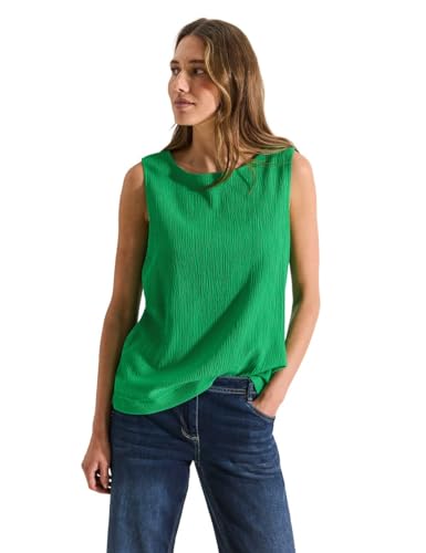 CECIL Damen B344834 Struktur Blusentop, Fresh Apple Green, Small von Cecil