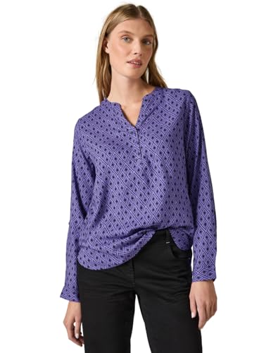CECIL Damen B345021 Bedruckte Bluse, Wild Lilac, XXL EU von Cecil