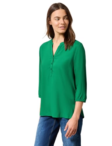 CECIL Damen B345547 Bluse in Unifarbe, Garden Green, XS CECIL Damen B345547 Bluse in Unifarbe, Garden Green, XS von Cecil
