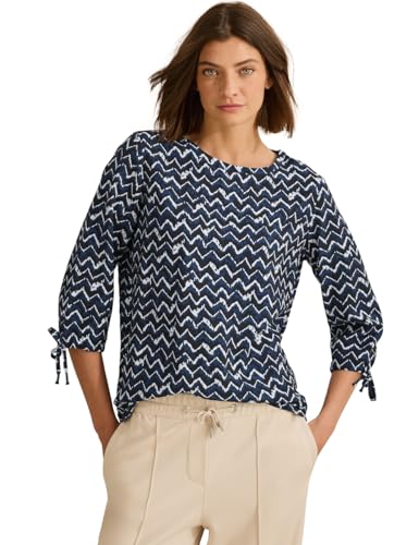 CECIL Damen B345552 Bedruckte Bluse, universal Blue, XS CECIL Damen B345552 Bedruckte Bluse, universal Blue, XS von Cecil