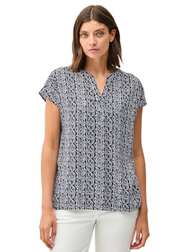 CECIL Damen B345613 Gemustertes Blusenshirt, Universal Blue, XS CECIL Damen B345613 Gemustertes Blusenshirt, Universal Blue, XS von Cecil