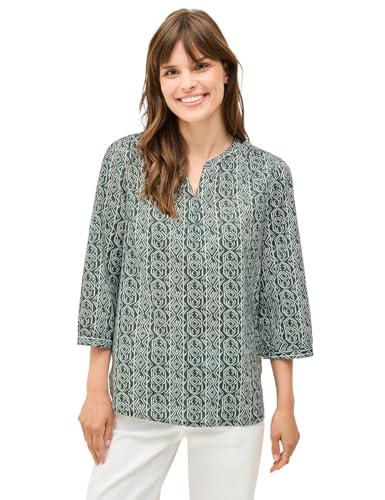 CECIL Damen B345617 Gemusterte Tunika, Balmy Khaki, M von Cecil