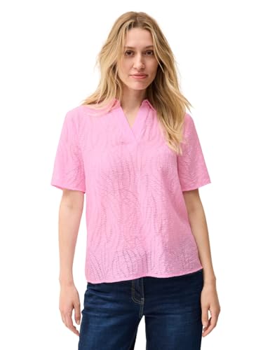 CECIL Damen B345828 Blusenshirt mit Struktur, Cherry Blossom Pink, XXL CECIL Damen B345828 Blusenshirt mit Struktur, Cherry Blossom Pink, XXL von Cecil
