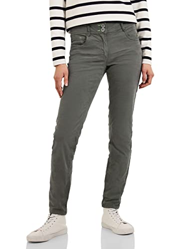 CECIL Damen B376001 Stoffhose Slim, Easy Khaki, 32 CECIL Damen B376001 Stoffhose Slim, Easy Khaki, 32 von Cecil