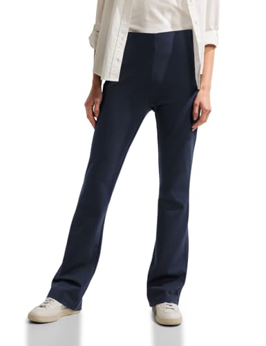 CECIL Damen B376945 Bootcut Stretch Hose, Night Sky Blue, L / 32L von Cecil